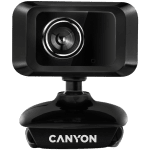 CANYON Enhanced 1.3 Megapixels resolution webcam with USB2.0 connector