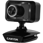 CANYON Enhanced 1.3 Megapixels resolution webcam with USB2.0 connector