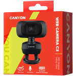 CANYON webcam C3 HD 720p Black