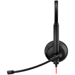 CANYON PC headset HS-07 PC Mic 3.5/USB Flat 2.8m Black