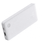 Външна батерия Baseus Airpow Lite 10000mAh, 15W, 1 x USB; 2 x USB Type-C, общо 3A (включва 30 cm USB кабел за USB Type-C) P10067500213-00 - бял