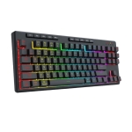 Геймърска клавиатура Redragon Shiva TKL Pro K516RGB-PRO с кабел и безжична Bluetooth, RGB осветление - черна