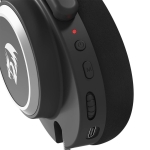 Геймърски слушалки Redragon Nyx Pro H891 с кабел и безжична Bluetooth връзка - черни