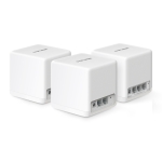 Безжична Wi-Fi 6 Mesh система Mercusys Halo H1500X(3-pack) AX1500
