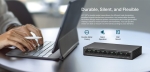 10-портов 10/100Mbps настолен комутатор TP-Link LS110P с 8 PoE+ порта