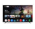 Телевизор Thomson 65" UHD Google TV; 3840 x 2160 (4K UHD), DLED, 60 Hz, Dolby Audio, Google Cast, DVB-T/T2/C/S/S2, HDR10,  Wi-Fi, Bluetooth, LAN, HDMI 3 (2.1), USB 2 (2.0), AV IN, Hotel mode, Side Feet, Black