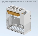 Geometric Future кутия Case EATX - Model 4 King Arthur White