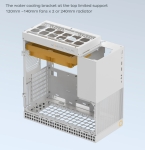 Geometric Future кутия Case EATX - Model 4 Lancelot White