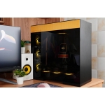 Geometric Future кутия Case EATX - Model 8 Dharma Black/Gold