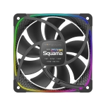 Geometric Future вентилатор Squama 2503R, REVERSE Fan, 120mm, ARGB, Black