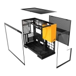 Geometric Future кутия Case EATX - Model 5 Black/Yellow