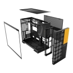 Geometric Future кутия Case EATX - Model 5 Vent Black/Yellow