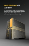 Geometric Future кутия Case EATX - Model 5 Vent Black/Yellow