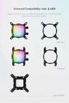 Geometric Future водно охлаждане Water Cooling - Eskimo Pro 420 Black - Addressable RGB, LGA1851/AM5