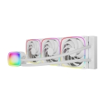 Geometric Future водно охлаждане Water Cooling - Eskimo Pro 420 White - Addressable RGB, LGA1851/AM5