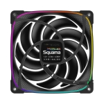 Geometric Future вентилатор Squama 2503B-14, 140mm, ARGB, Black