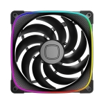 Geometric Future Комплект вентилатори Fan Pack 3-in-1 140 mm - Squama 2503B-14 Black