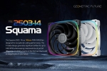 Geometric Future Комплект вентилатори Fan Pack 3-in-1 140 mm - Squama 2503W-14 White