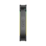 Geometric Future Комплект вентилатори Fan Pack 3-in-1 140 mm, Reversed - Squama 2503RB-14 Black