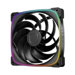 Geometric Future Комплект вентилатори Fan Pack 3-in-1 140 mm, Reversed - Squama 2503RB-14 Black