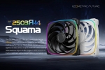 Geometric Future Комплект вентилатори Fan Pack 3-in-1 140 mm, Reversed - Squama 2503RB-14 Black
