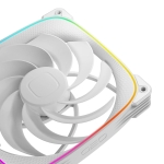 Geometric Future Комплект вентилатори Fan Pack 3-in-1 140 mm, Reversed - Squama 2503RW-14 White