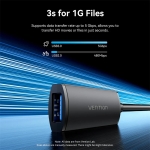 Vention Кабел удължение USB 3.0 AM / AF Active Extension Cable 5M Black - CBMBJ