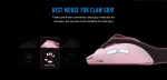 Lamzu професионална геймърска мишка ATLANTIS MINI [Champion Edition] 1K (8K compatible) - Wireless Gaming Mouse - Panda White