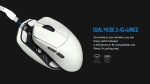 Lamzu професионална геймърска мишка MAYA X 8K - Wireless Gaming Mouse - Cloud Grey