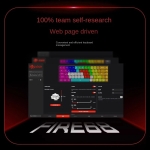 Madlions професионална геймърска механична клавиатура Professional Gaming Mechanical Keyboard FIRE 68 RGB - 8K, Gateron Dual-Rail Magnetic Switches [Linear], R