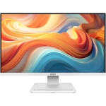 Монитор MSI PRO MP241W E14V Proffesional Bussiness Monitor, 23.8", 1ms, 144Hz VA, 1920x1080, AMD FreeSync, EyesErgo, Anti-flicker, Eye-Q Check, Project Mode, HDR Ready, 250nits AG, 3500:1, 100M:1, sRGB 98%, DP, HDMI, Tilt, VESA 100, White, 2.94kg