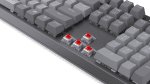 Endorfy механична клавиатура Thock V2 Full Size, PBT, Endorfy Red switch, US Layout