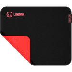 Lorgar Main 323, Gaming mouse pad, Precise control surface, Red anti-slip rubber base, size: 360mm x 300mm x 3mm, weight 0.21kg