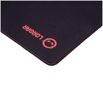 Lorgar Main 323, Gaming mouse pad, Precise control surface, Red anti-slip rubber base, size: 360mm x 300mm x 3mm, weight 0.21kg