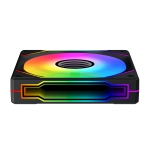 Xigmatek Комплект вентилатори Fan Pack 3-in-1 3x120mm - Infinity G20A - Infinity Mirror, A-RGB