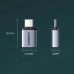 Адаптер UGREEN US270 50283 USB-C (мъжки) към USB 3.0 (женски) OTG Adapter