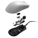 Endgame Gear професионална геймърска мишка Professional Gaming Mouse OP1 8K v2 - White