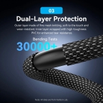 Vention Кабел Cable - Display Port v2.1 DP M / M Black 16K@60Hz, 2M - HGBHH