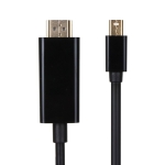 VCom Кабел Mini Display Port M / HDMI M 4K 2160p - CG615L-1.8m-4K Black