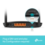 4G+ Cat6 двулентов безжичен рутер TP-Link Archer MR500 AC1200