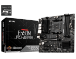 MSI B550 4xDDR4  4xSATA3  RAID HDMI DP  VGA 2xM2 GLAN        1xPCIEx16 2xPCIEx1 WiFi
