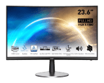 MSI 23.6 FHD 100Hz VA 1ms 16:9 HDMI D-SUB AUDIO CURVED