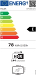 Телевизор Philips 65PUS8010/12, 65" 4K UHD LED, 3840x2160p, DVB-T/T2/T2-HD/C/S/S2, 60Hz, Ambilight 3, Pixel Precise UHD, HDR+, Titan OS, Dolby Atmos & DTS:X, 3*HDMI, 2*USB, VRR, 802.11ac, BT 5.2, 20W RMS, Black