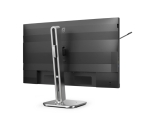 Монитор Philips 27B2G5500, 27" IPS WLED, 2560x1440@100Hz, 4ms GtG, 300cd m/2, 1000:1, 50M:1 DCR, Adaptive Sync, FlickerFree, Blue Light tech., 3Wx2, Tilt, Height Adjust, Pivot, Swivel, 2xHDMI, DP, USB hub