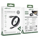 Acefast Кабел USB-C to USB-C Cable 60W MAGNETIC 1.2m - C11-03 - Black