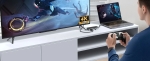 Orico докинг станция Portable Docking station M.2 SATA/NVMe - HDMI, USB3.2-A x 2, USB-C (10Gbps) x 1,USB-C (PD100W), SD/TF - OM28P-G2-BK