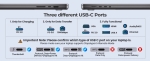 Orico докинг станция Portable Docking station M.2 SATA/NVMe - HDMI, USB3.2-A x 2, USB-C (10Gbps) x 1,USB-C (PD100W), SD/TF - OM28P-G2-BK