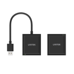 Unitek удължител USB Extension over LAN - USB-A Male to 4 port Female - Y-2516