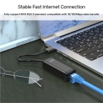 Unitek адаптер USB to LAN 100Mbps black - Y-1468