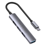 Unitek хъб USB3.0/2.0 HUB 4 port - USB-C input - H1208B